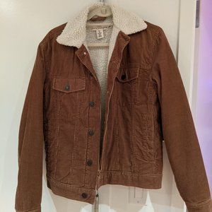 Sherpa Lined Corduroy Jacket